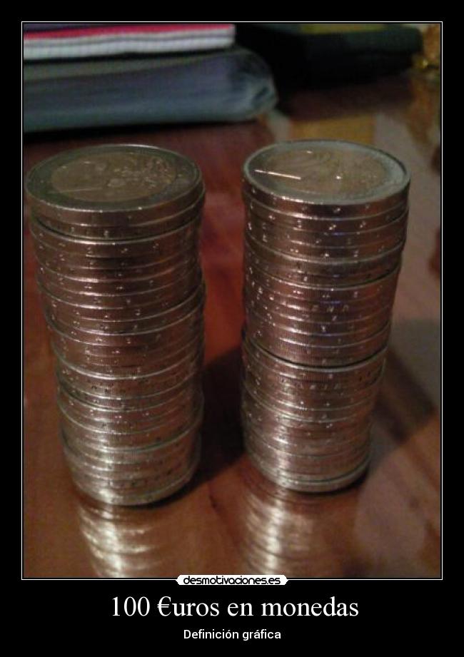 100 €uros en monedas -