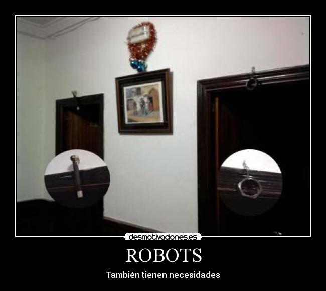 carteles robots desmotivaciones