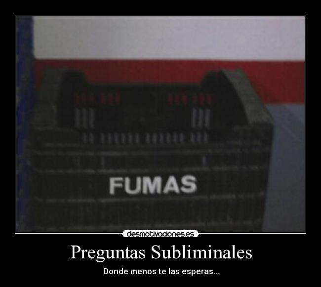 carteles fumar caja desmotivaciones