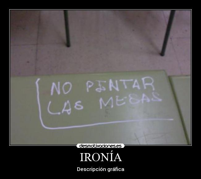 IRONÍA - 
