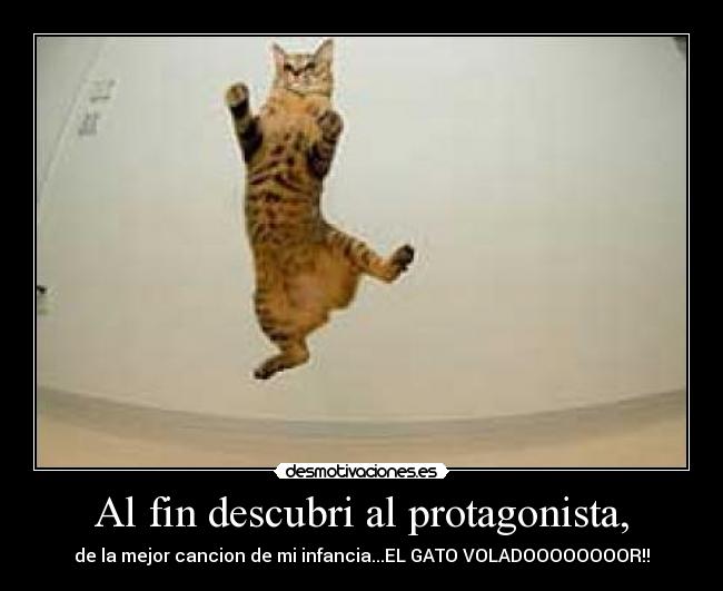 Al fin descubri al protagonista, - 