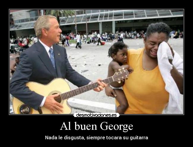 carteles buen george desmotivaciones