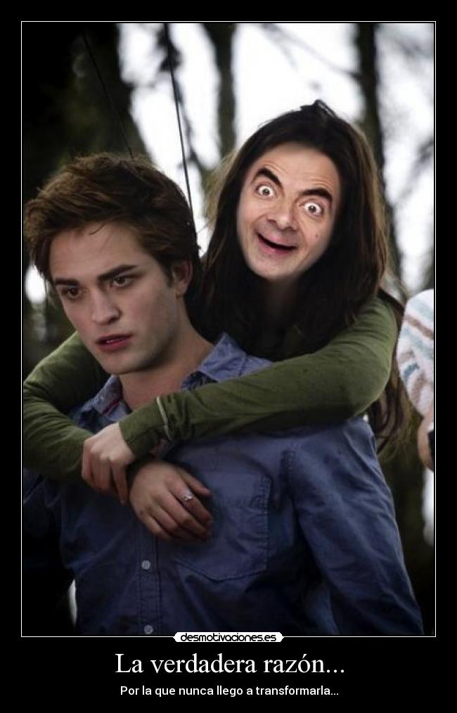 La verdadera razón... -