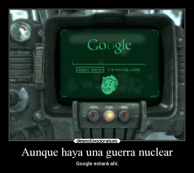 Aunque haya una guerra nuclear -