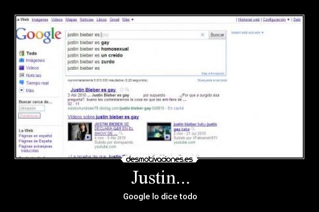 carteles justin desmotivaciones