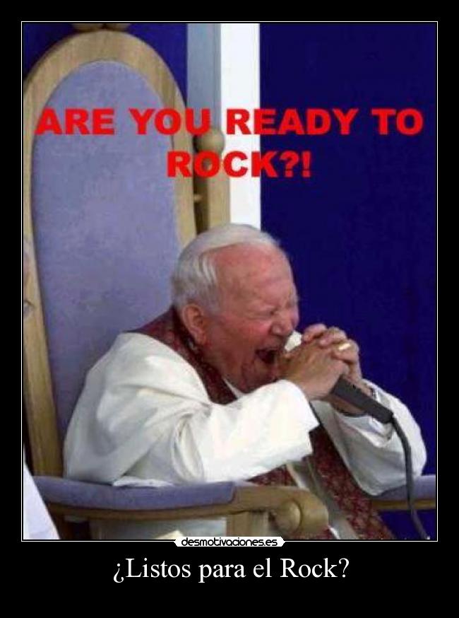¿Listos para el Rock? -
