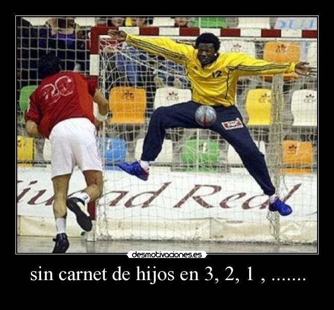 sin carnet de hijos en 3, 2, 1 , ....... -