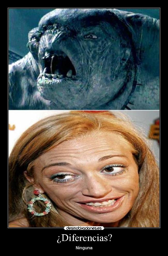 ¿Diferencias? -