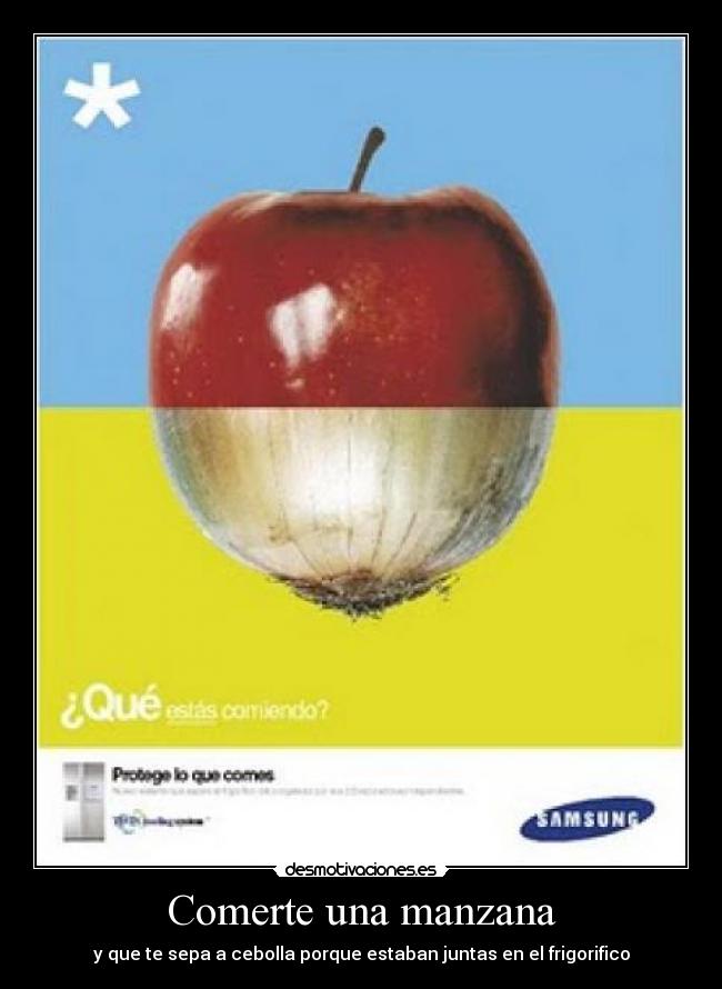 Comerte una manzana - 