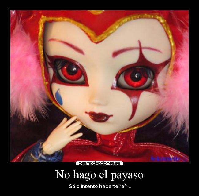 carteles harle chrono cross payaso desmotivaciones