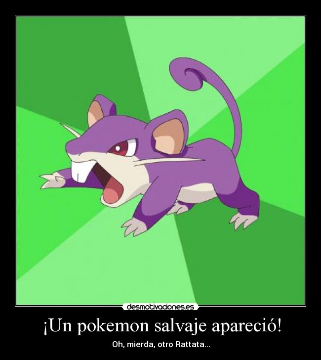 ¡Un pokemon salvaje apareció! - 