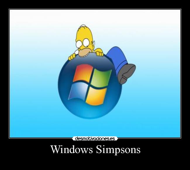 Windows Simpsons -