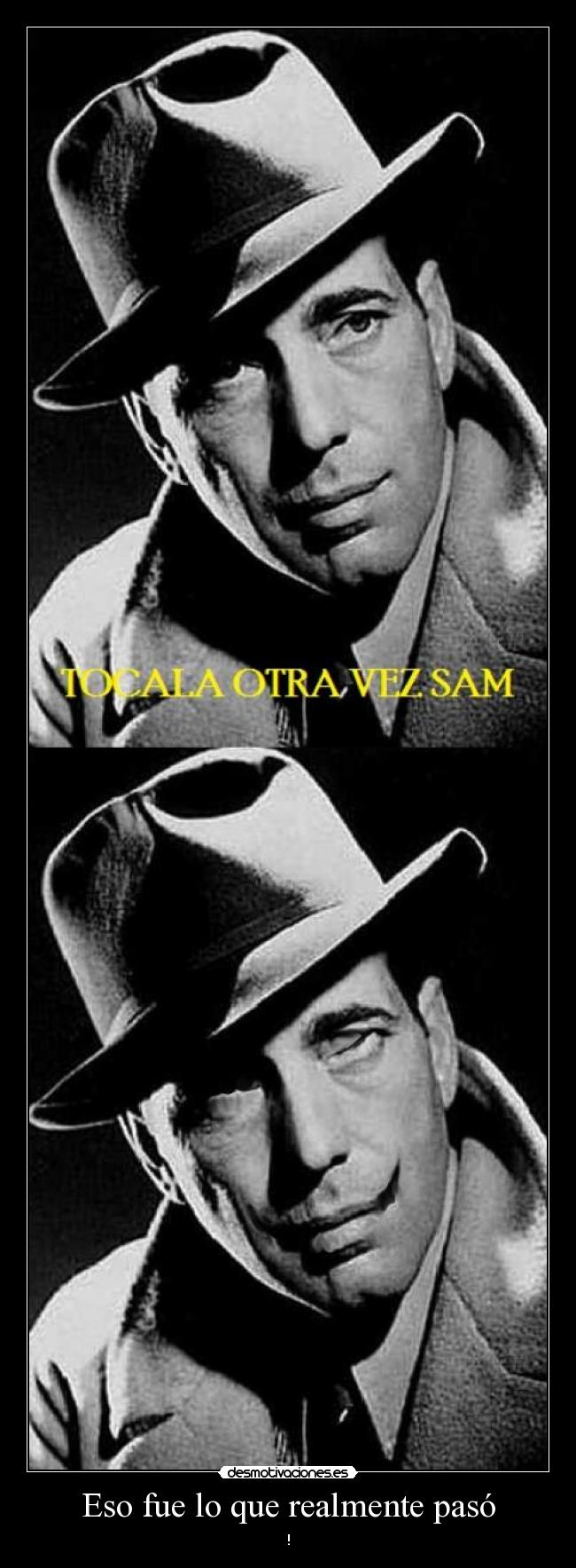 Eso fue lo que realmente pasó - 