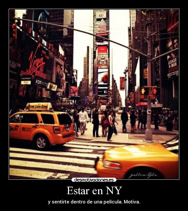 Estar en NY -