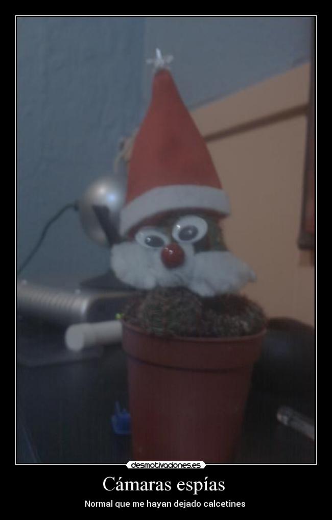 Cámaras espías - Normal que me hayan dejado calcetines