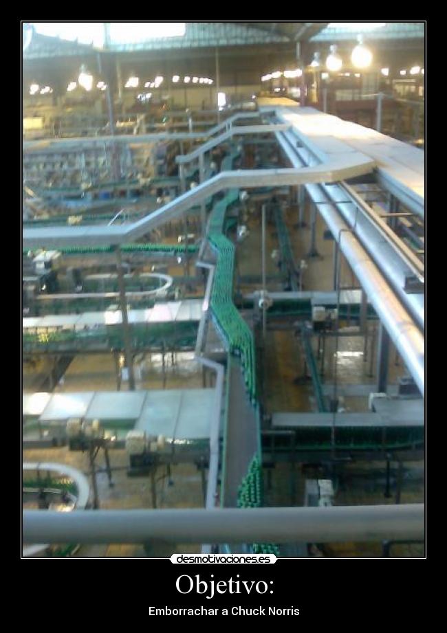 Objetivo: - Emborrachar a Chuck Norris