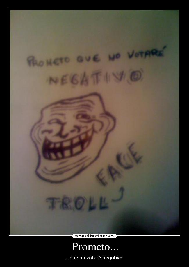 carteles troll face desmotivaciones