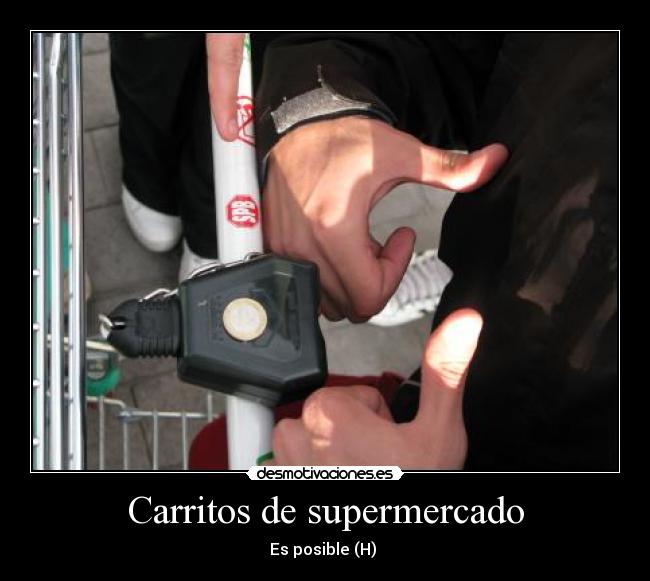 Carritos de supermercado -