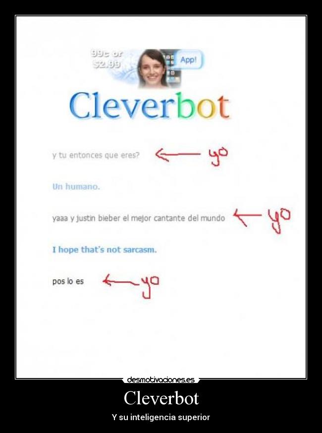 Cleverbot - Y su inteligencia superior