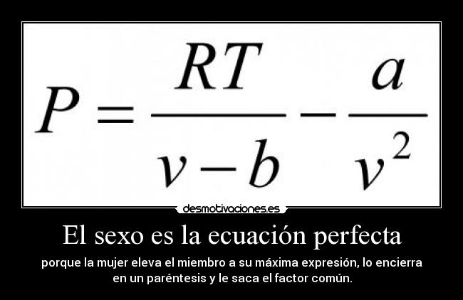 carteles sexo sexo ecuacion desmotivaciones