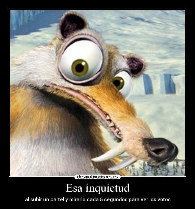 carteles inquietud desmotivaciones