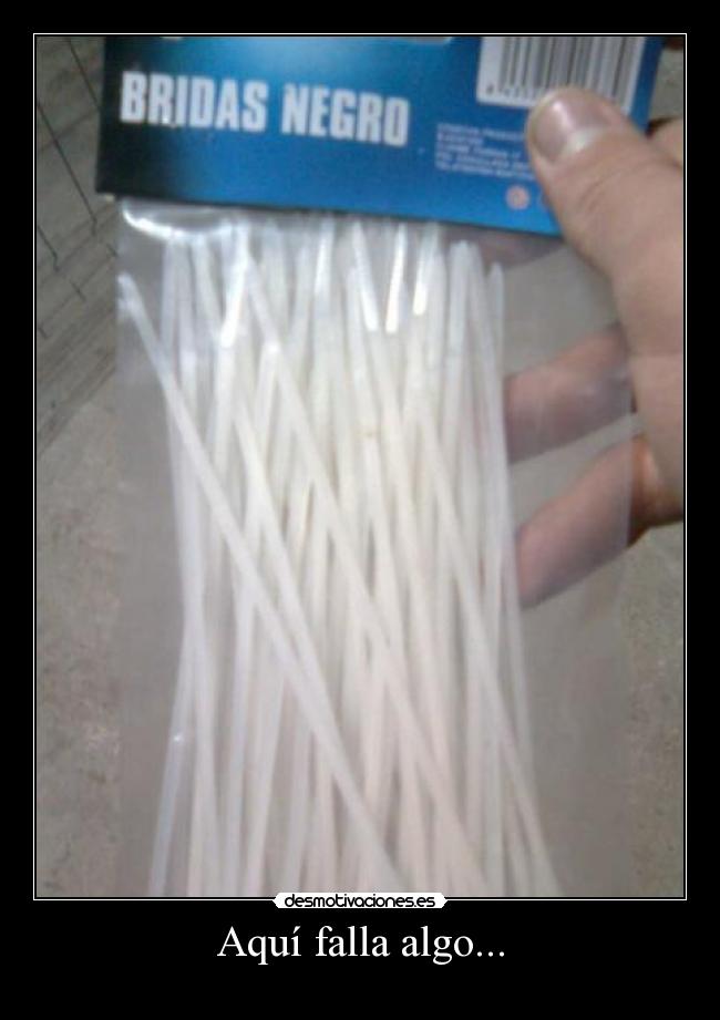 Aquí falla algo... -