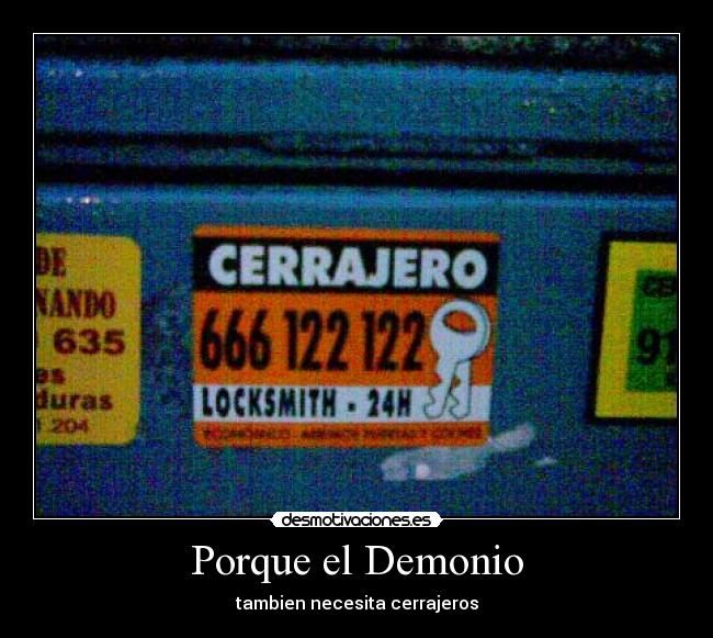 Porque el Demonio - 