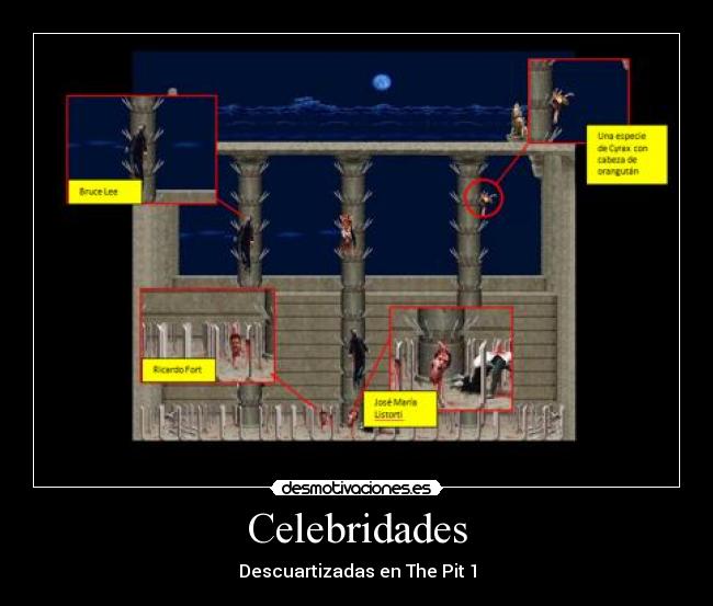 Celebridades - Descuartizadas en The Pit 1