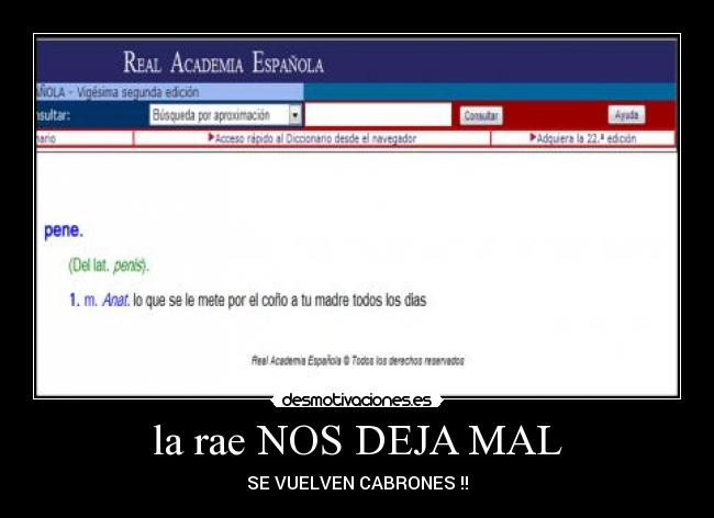 la rae NOS DEJA MAL -
