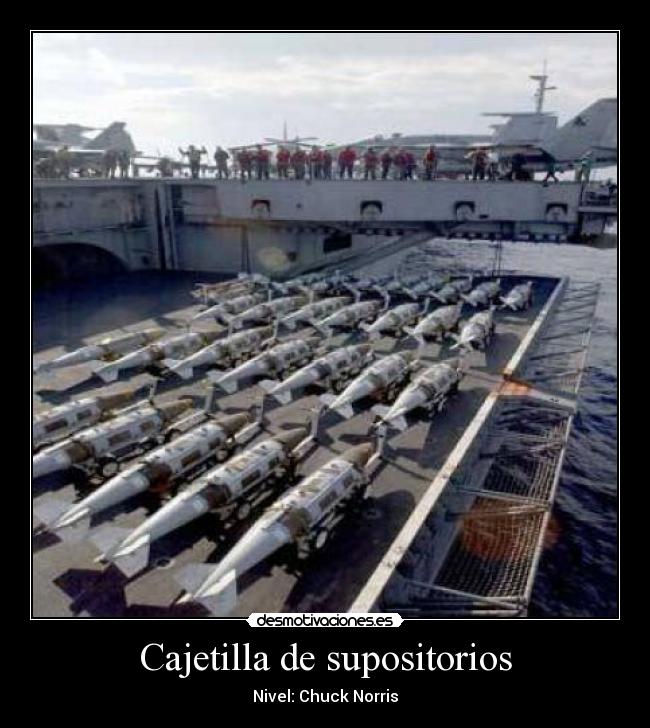 Cajetilla de supositorios -