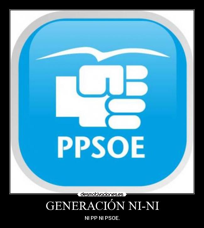 GENERACIÓN NI-NI -