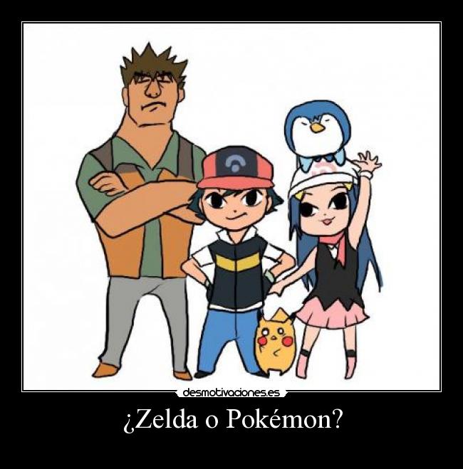¿Zelda o Pokémon? - 