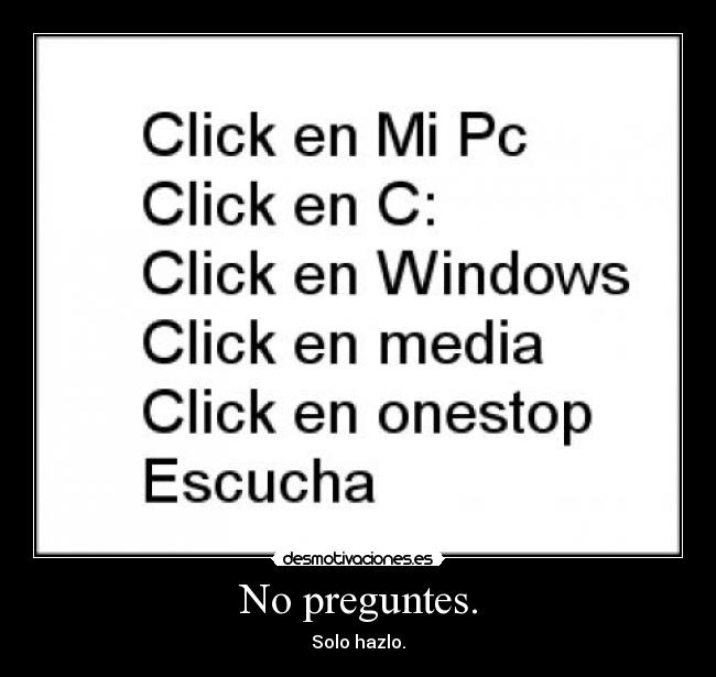 carteles onestop desmotivaciones