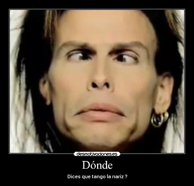 Dónde -