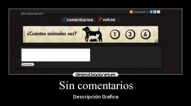 Sin comentarios -