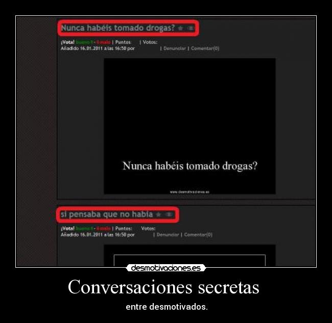 Conversaciones secretas  - 