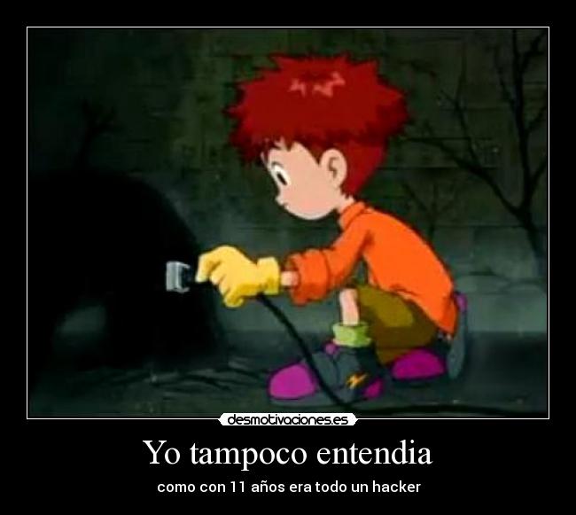 Yo tampoco entendia - 