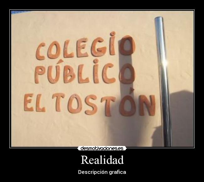 Realidad - Descripción grafica