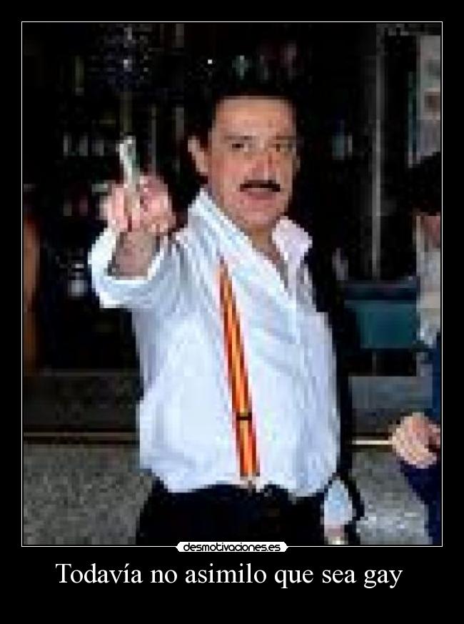 Todavía no asimilo que sea gay -