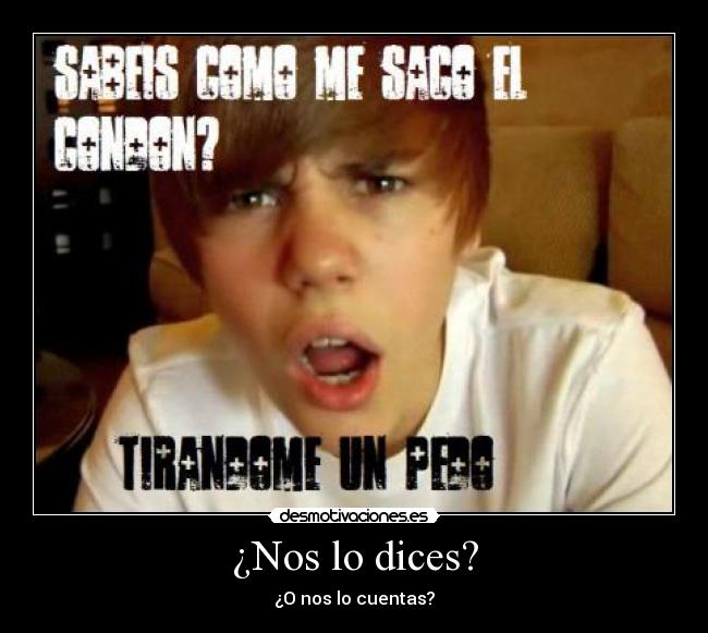 carteles justin bieber desmotivaciones