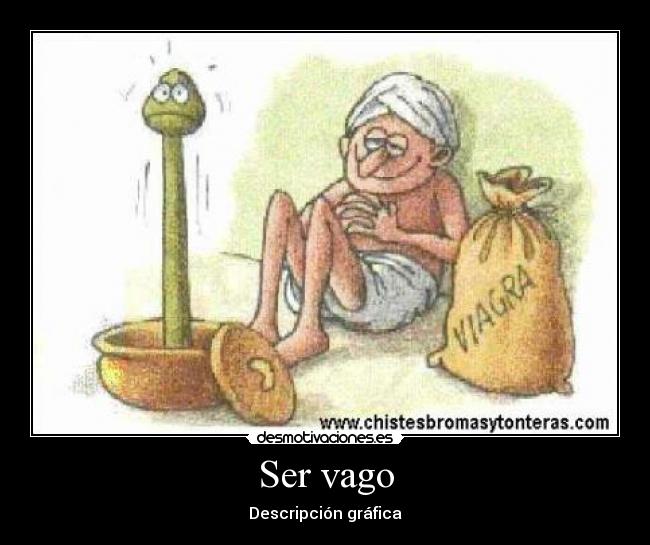 Ser vago - Descripción gráfica