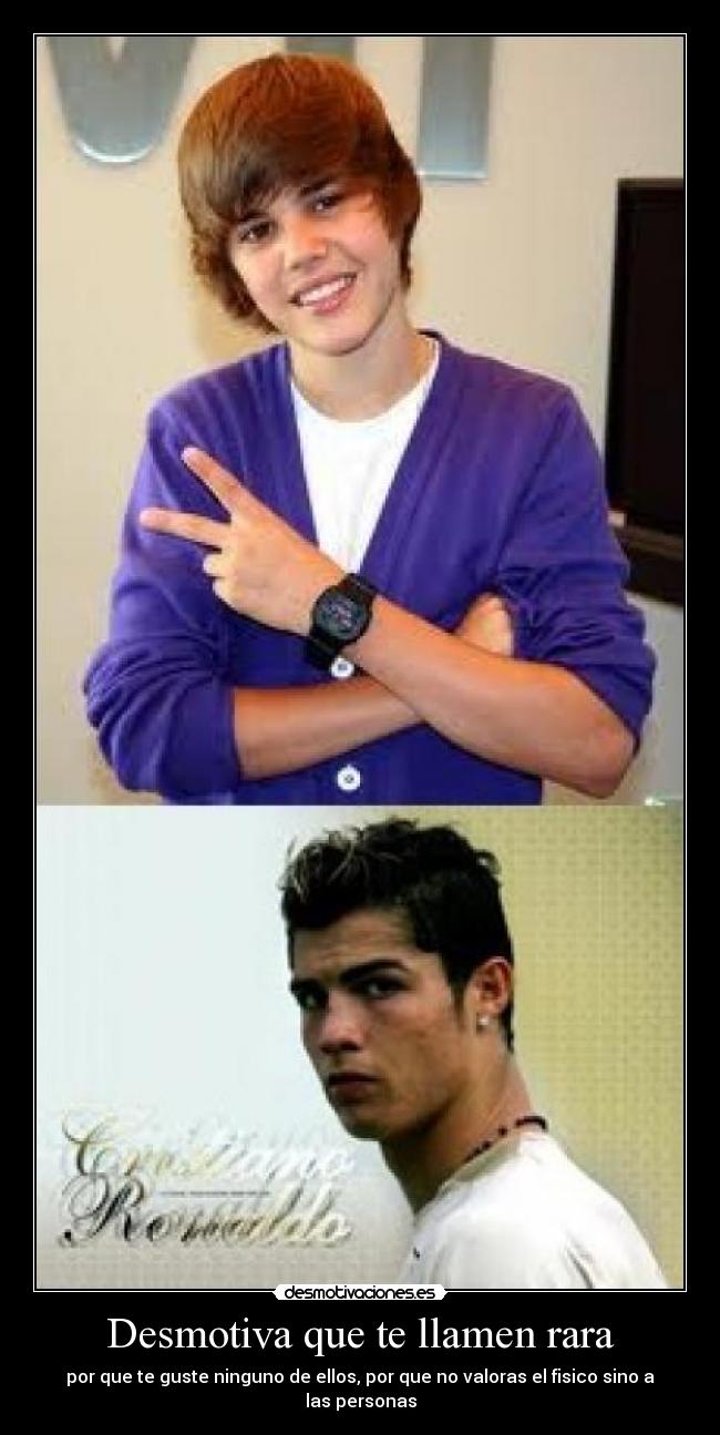 Desmotiva que te llamen rara -