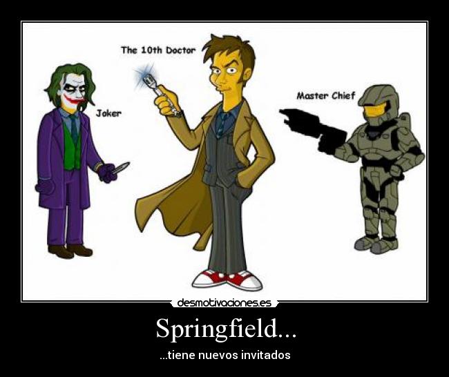 carteles springfield desmotivaciones