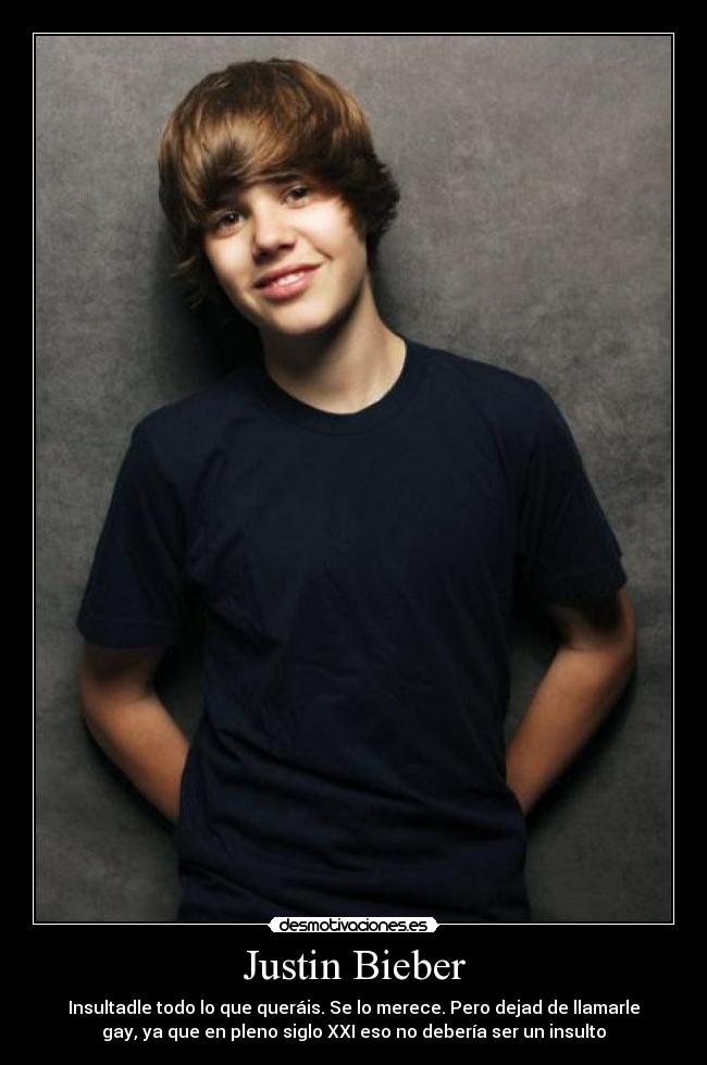 carteles justin bieber gay siglo xxi desmotivaciones