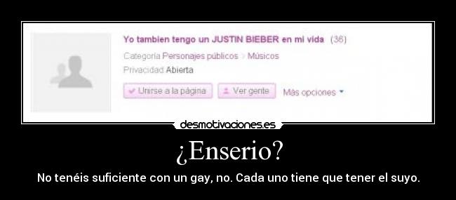 ¿Enserio? - 
