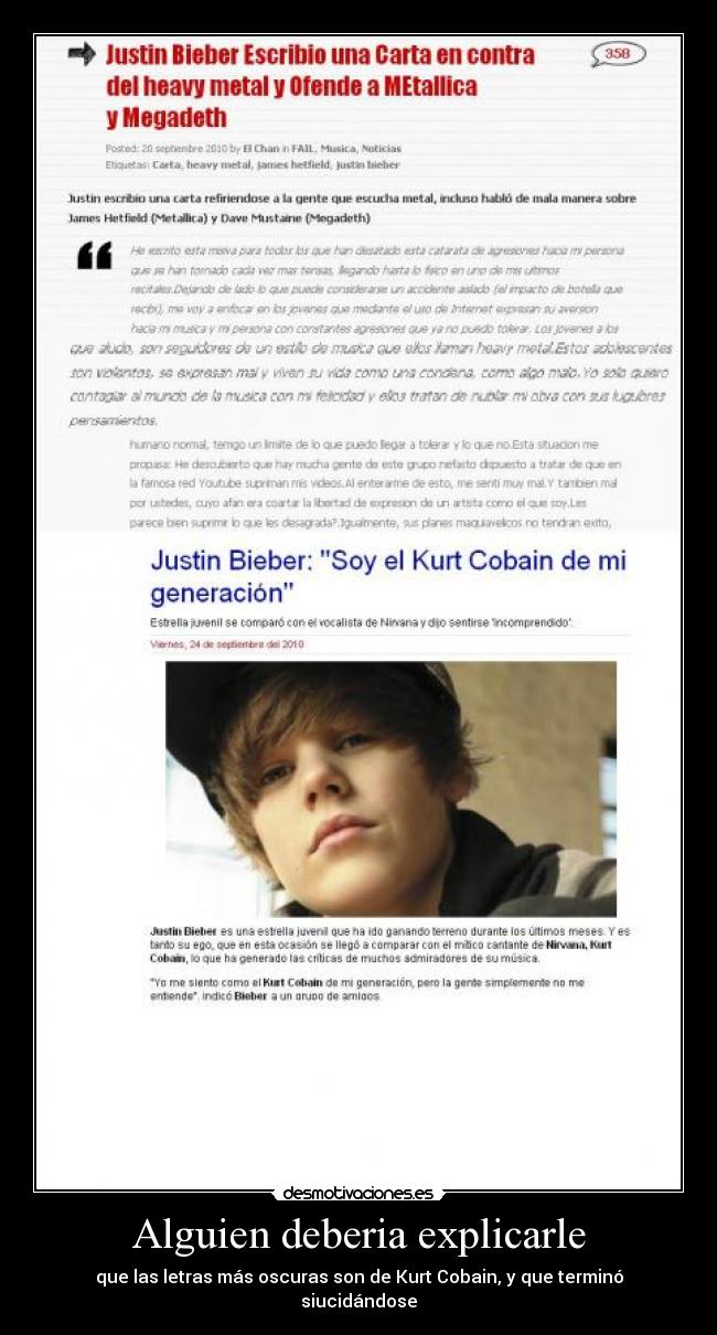 Alguien deberia explicarle -