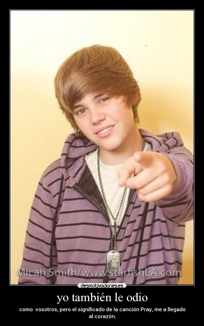 yo también le odio - 