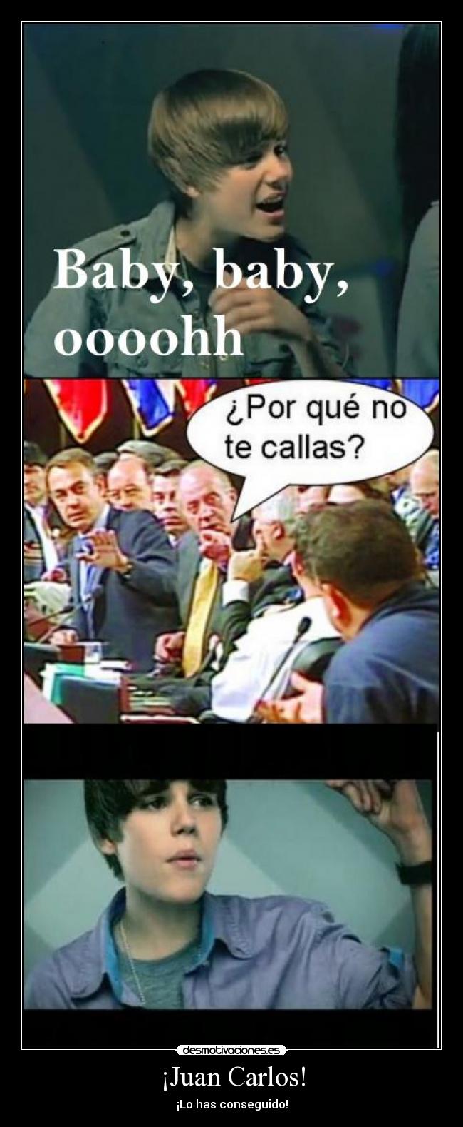 ¡Juan Carlos! - ¡Lo has conseguido!