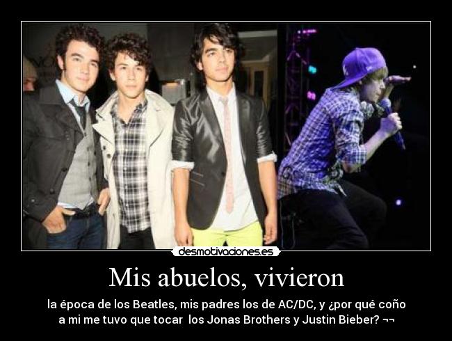 Mis abuelos, vivieron -
