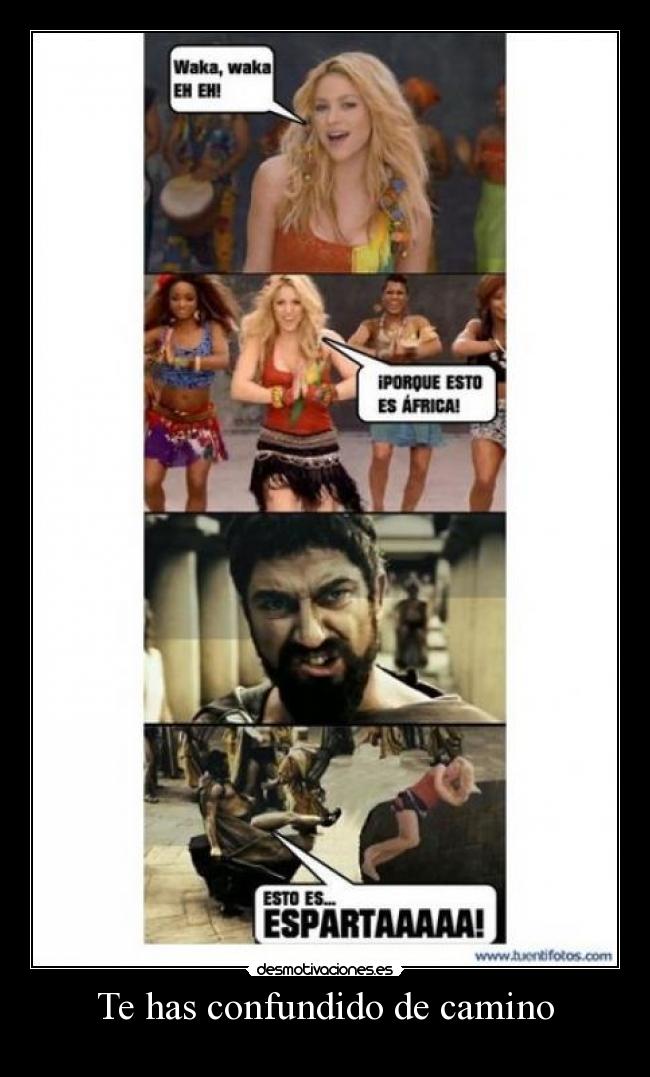 Te has confundido de camino - 